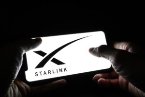 Yogyakarta,,Indonesia,-,May,20,,2024:,Someone,Hands,And,Starlink