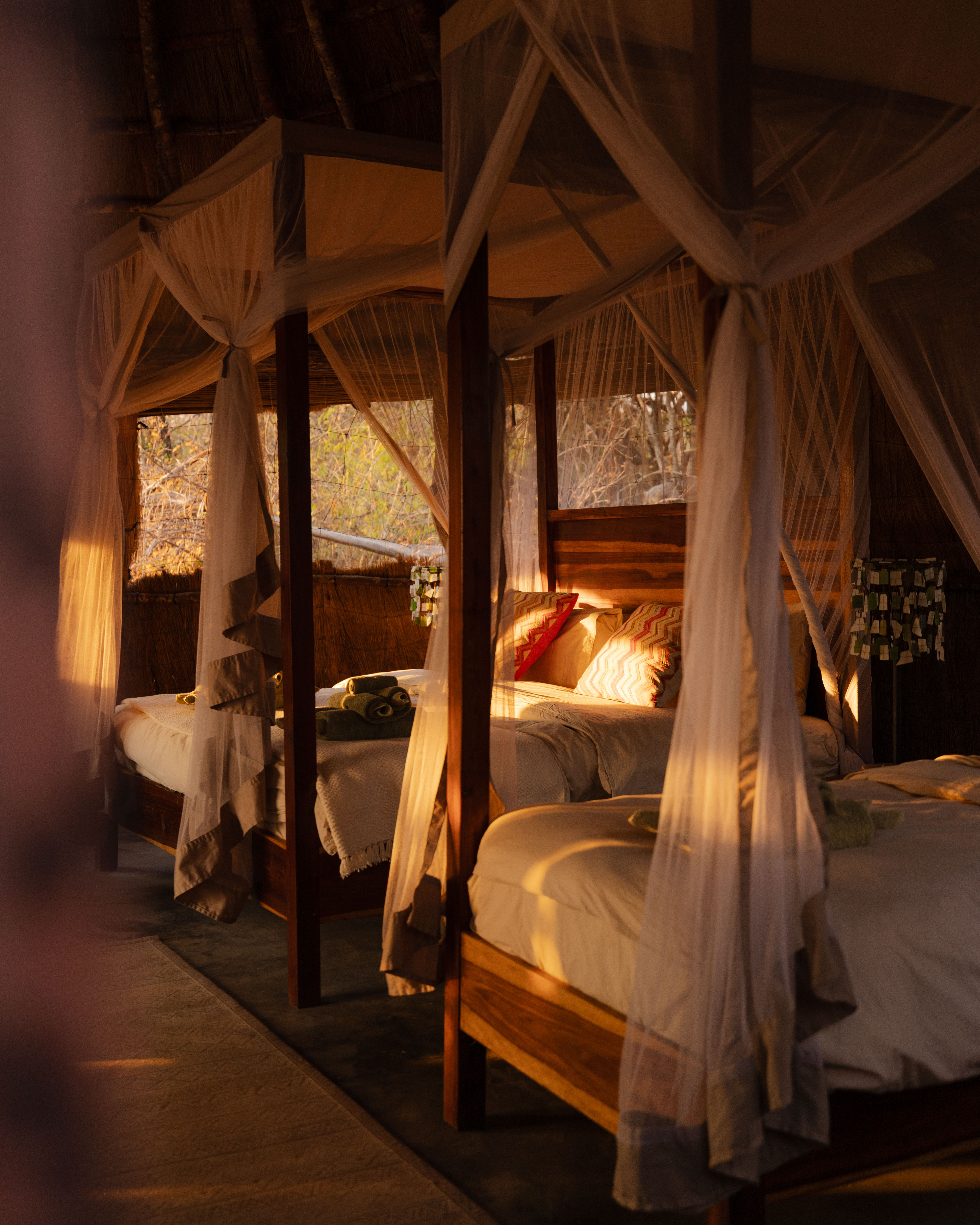 McBrides Camp riverside luxury safari lodge in Kafue National Park